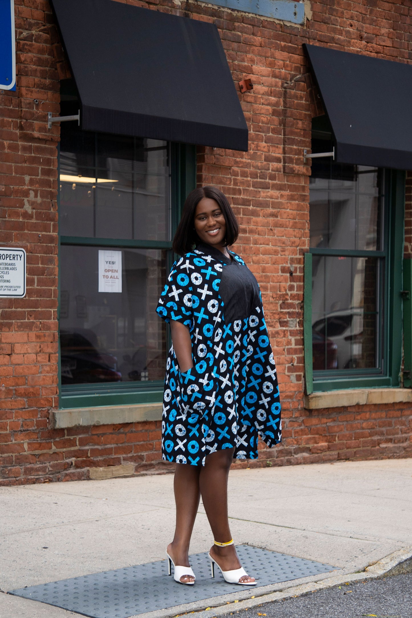 BIKÉ- Shift Dress