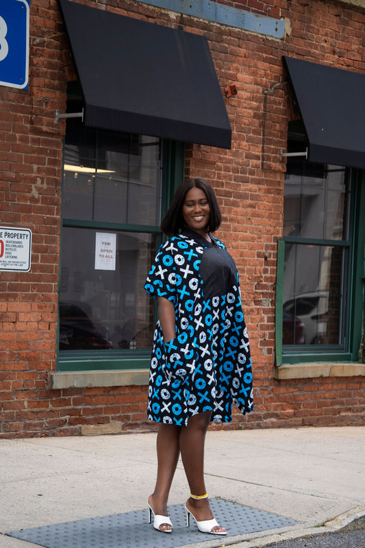 BIKÉ- Shift Dress